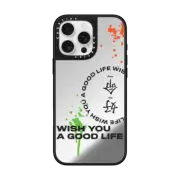 iPhone 16 Pro Max Mirror Case MagSafe Compatible Hao Ming Logo Mirror Case