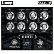 Laney DIGBETH Series Bass Guitar Pre-Amplifier Pedal DB-PRE