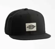 Dickies Men's Mid Pro Flat Brim Hat One Size, Black