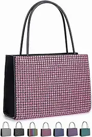 Rhinestone Handbag Women's Evening Handbags Fashion Women Tote Top Handle Purse Shoulder Satchel Bags