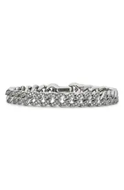 David Yurman Men's Pavé Curb Chain Bracelet