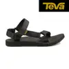 【TEVA】正品 女 Original Universal 經典織帶涼鞋 黑色(TV1003987BLK)