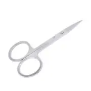 Stainless Steel Facial Hair Scissors Eyebrow False Eyelash Trimmer Makeup To WPD