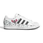 ADIDAS SUPERSTAR 男女 白彩 菲利普 波普藝術 聯名 文字 運動 休閒鞋 GX7996