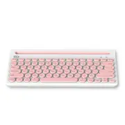 IK3381 Wireless bluetooth Keyboard 78 Keys Multi-devices Connection Office Keyboard iPads Tablet Phone Stand Holder
