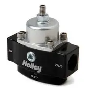Holley Carburetted Bypass With Idle Bleed Fuel Pressure Regulator - 4.5 - 9 PSI, 3/8 Inch NPT, HO12-842