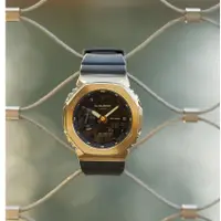 在飛比找蝦皮購物優惠-CASIO卡西歐 G-SHOCK 黑金時尚 高調奢華 金屬錶