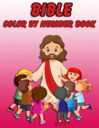 在飛比找博客來優惠-Bible Color by Number Book: Bi