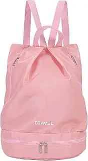 Wet and Dry Backpack,Dry-Wet Travel Sports Backpack - Dry-Wet Travel Sports Backpack, Beach Pool Casual Bags, Multifunctional Waterproof Portable Gym Bag for Gym Camping Beach