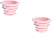Silicone Sink Plug Strainer 12 Pack Telescopic Drain Plug for Kitchen Sink Bath Tub Stopper