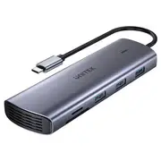 Unitek 9-in-1 USB-C Dual Display Multi-Port Hub with Card Reader