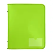Marbig Zipper Binder W/ Tech Case 25mm 2D Lime