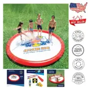 Durable Multicolor 10FT Splash Pad - Perfect Backyard Water Play for All Ages