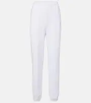[Alo Yoga] Alo Yoga Accolade cotton-blend sweatpants AU 14 white