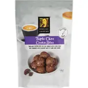 Byron Bay Cookies Gluten Free Cookie Bites Triple Choc Fudge 100g (Pack of 6)