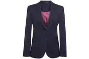 Brook Taverner Womens/Ladies Eclipse Cordelia Single-Breasted Blazer (Navy) - UTPC7644