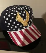 NEW Donald Trump Official Freedom MAGA Cap / Hat – American Flag Eagle – USA