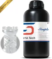 Water Washable 3D Printer Resin 1KG Clear Aqua 405nm UV Low Odor High Precision