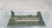 Z SCALE - SINGLE TRACK 8" - DISPLAY CASE - "SUMMER SCENE" -FOR ANY Z TRAIN