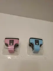 HP 02 Series HPCB383W & HPCB284W For HP Photo Packs Ink Cartridges pink & blue