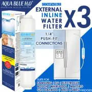 3X Compatible Filter for Samsung Fridge Water Filter WSF-100 Screw Type