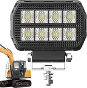 Led Off Road Lights,Led Work Light Bar for Trucks - High Amber Multi-Functional Dustproof Automotive Truck Road ATV Trailer Lighting for Offroad Adventure