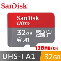 在飛比找PChome24h購物優惠-Sandisk Ultra MicroSDHC UHS-I 