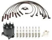 ACDelco Ignition Kit Distributor Rotor Cap Wire & Spark Plugs for Chevy G30 7.4L