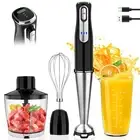 binROC Cordless Immersion Blender Handheld, Rechargeable 4 In 1 Electric Hand...