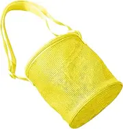 Beach Toy Tote Bag,Mesh Tote Bag for Beach Pool | Lightweight Travel Hobo Pouch with Adjustable Shoulder Strap for Swimming Park Cruise