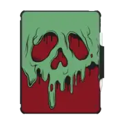 iPad Air 13-inch (M2/M3) Impact Folio Case Poison Apple Folio iPad Case