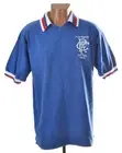 RANGERS SCOTLAND 1980/1981 HOME FOOTBALL SHIRT SCORE DRAW REPLICA XL