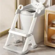 Pandaear Toilet Potty Training Seat with Step Stool Ladder, Comfortable Safe ...