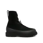 [Stone Island] Stone Island Lace-up Suede Boots 43 IT BLACK