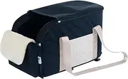 Center Console Dog Car Seat – Soft Plush Dog Protection Seats with Removable Cover, Non Slip Dogs Bed for Car Center Console | Ideal Pet Travel Seat for Camping, Hiking, and Road Trips