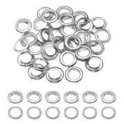 30Set 13/16"(20mm) Grommets Eyelets with Washers for Shoes, DIY Project (Silver)