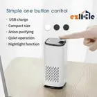 Room Mini Night Light Freshener Cleaner Car Air Purifier USB Lonizer Portable