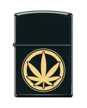 Zippo 5029, Classic Black Matte Finish Lighter, Full Size, NEW