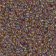 Amethyst Lined Light Topaz AB Miyuki Seed Beads 11/0 (11-9342-TB)