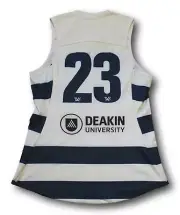 2020 Geelong Cats AFLW Player Issue Phoebe McWilliams Home Guernsey
