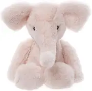 Bear & Me Effie Elephant Bubblegum Pink Plush Toy – Charlie Bears Soft and Detailed Stuffed Animal