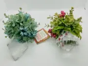 Christmas Kissing Krystals Ornament Mistletoe Diamond Christmas Sparkle 5”