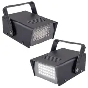 32 Led Strobe Lights Mini Strobe Light Adjustable Flashing Light Halloween Ou...