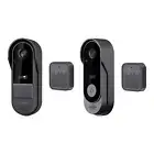 Wireless Doorbell Camera Waterproof Night Vision for Home Apartments Outdoor