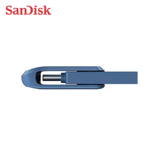 SanDisk Ultra GO OTG 雙用旋轉隨身碟 128G 海軍藍 (SD-DDC3-NB-128G)
