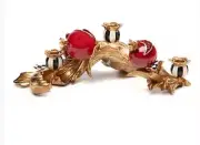 Mackenzie Childs Christmas Magic Garland Candle Holder