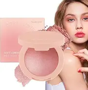Cheek Blush, Cheek Pink Blush for Women, Buildable Long-Lasting Beauty Products, Shimmer Cosmetics for Women Girls All Skin Color, Shape Contour Highlight