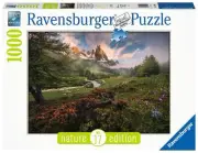 NEW! Ravensburger Claree Valley French Alps 1000pc Puzzle
