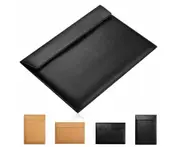 For Macbook Air Pro M1 11,12.13,14,15.4,16 Inch Pu Leather Liner Sleeve Cover Case Laptop Bag