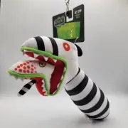Beetlejuice Sandworm Bobo Body Dog Toy Squeaker 9” Pet Smart Fetch For Pets
